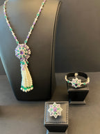 SABAH | PEARLS & PURPLE & GREEN