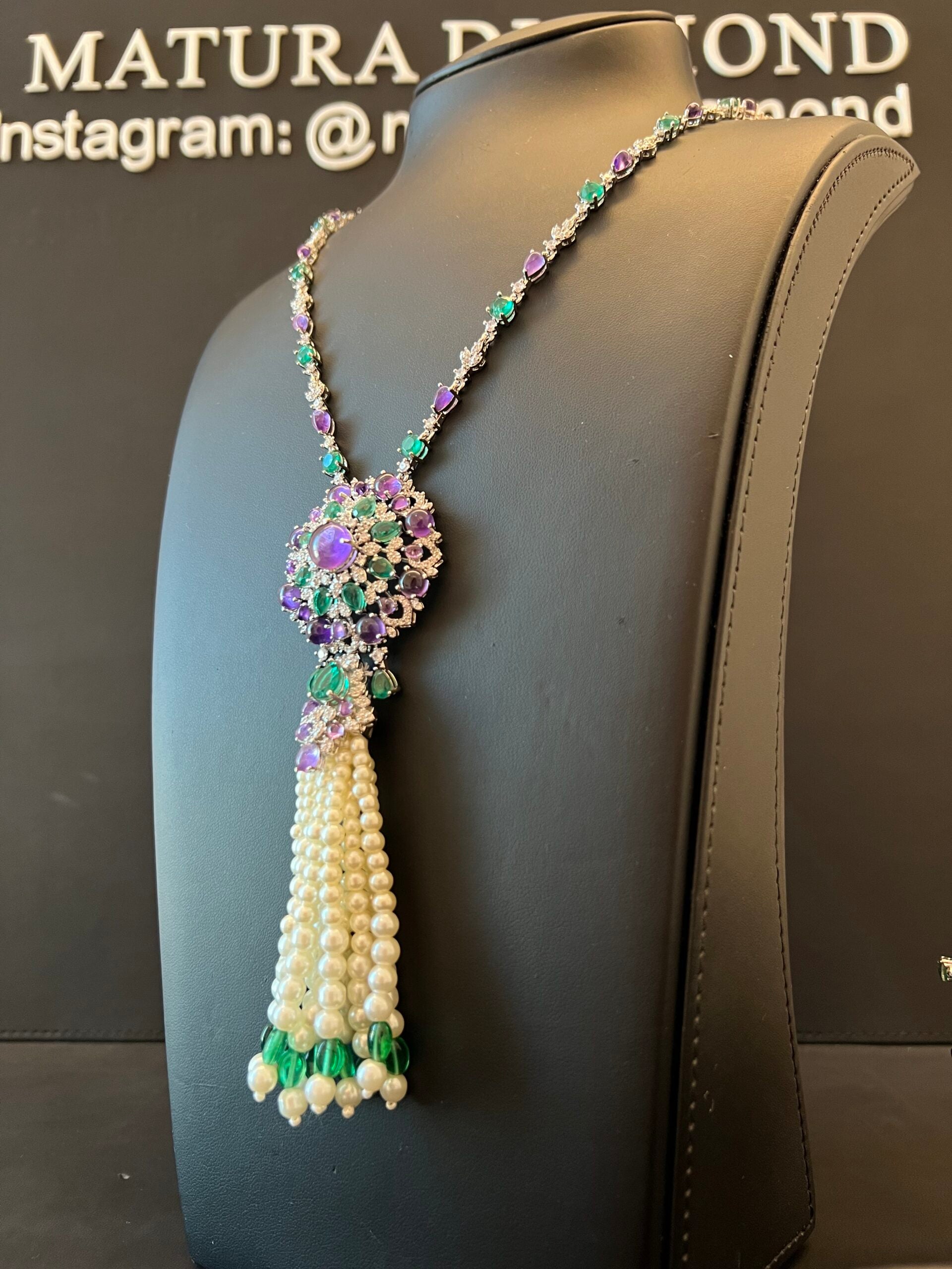 SABAH | PEARLS & PURPLE & GREEN