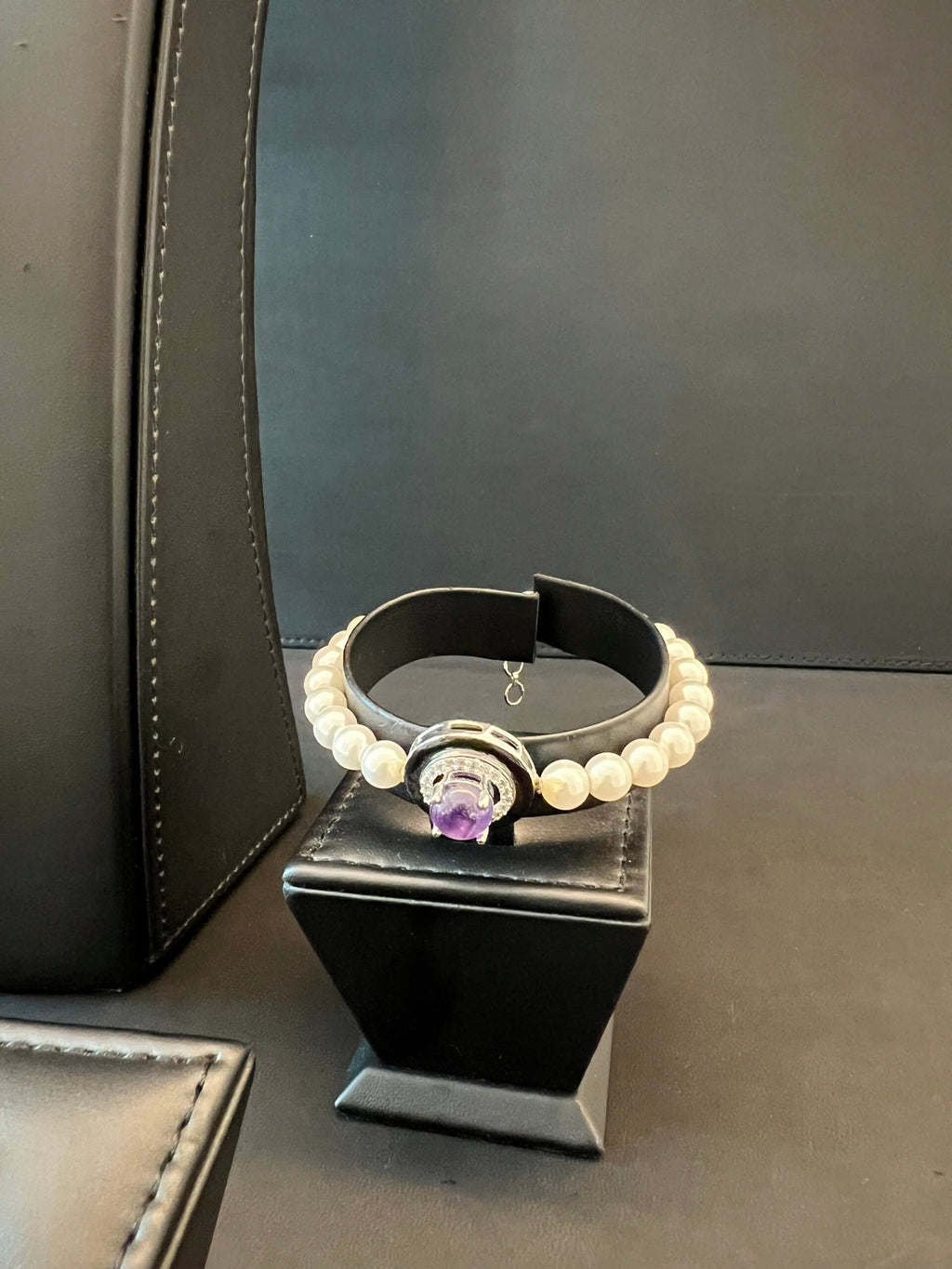 ALSHAINDAGA | PEARLS & PURPLE & BLUE