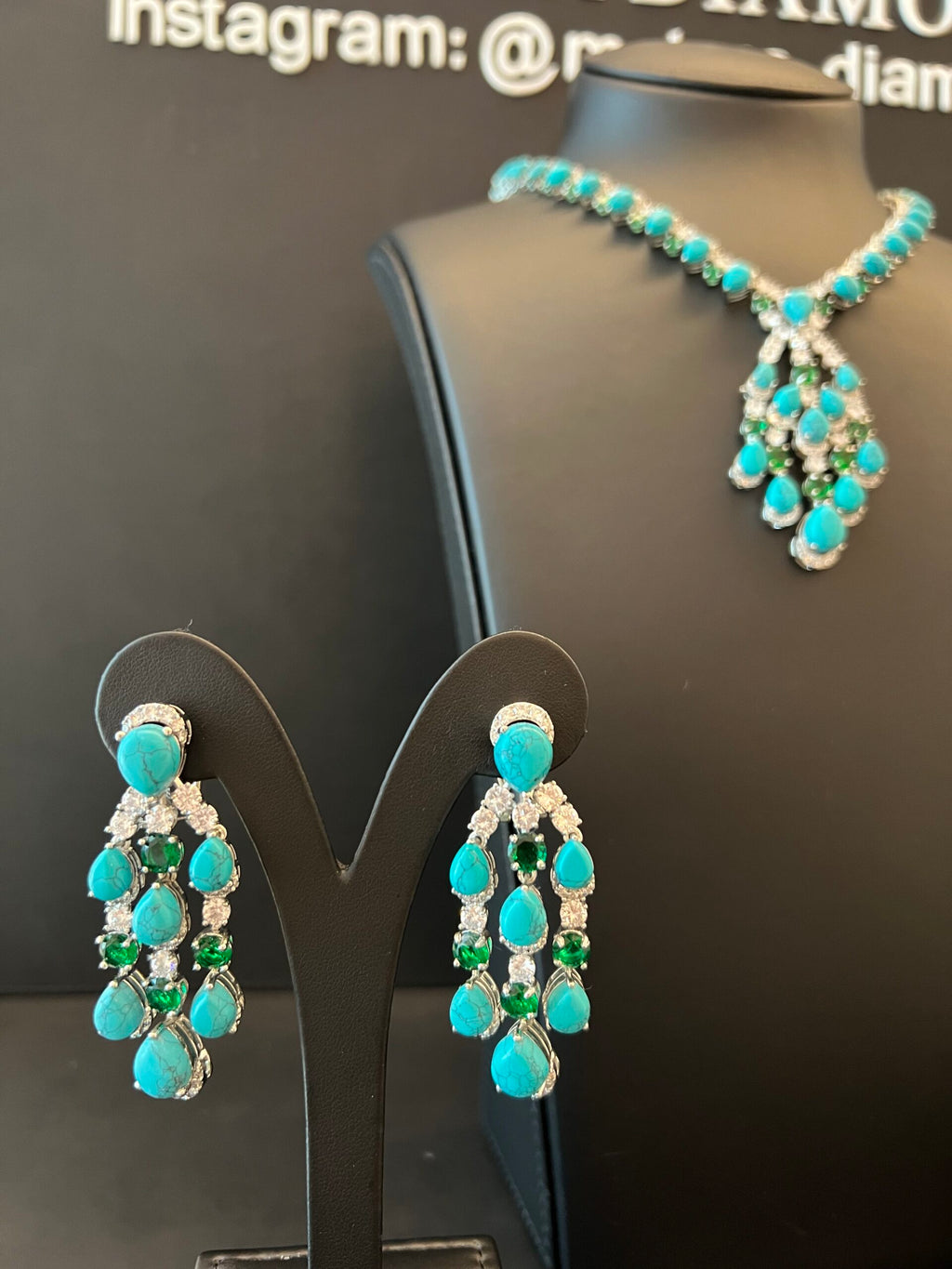 MATHAYEL | TURQUOISE & GREEN