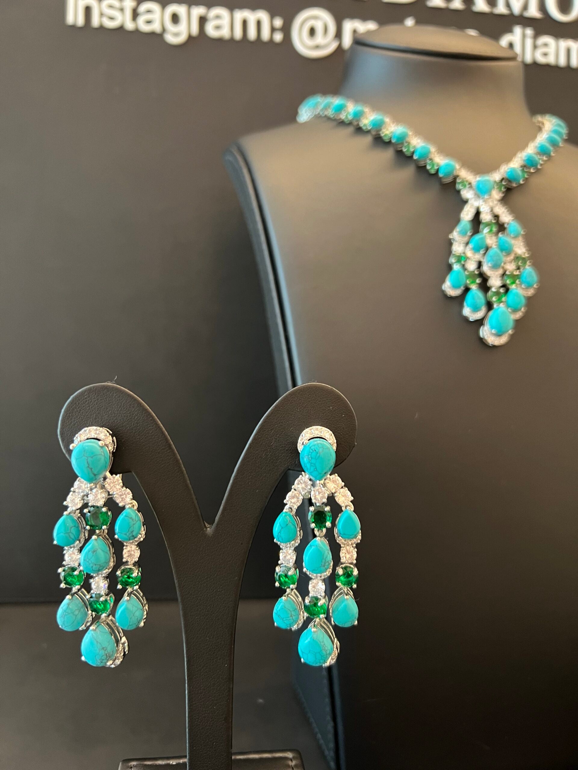 MATHAYEL | TURQUOISE & GREEN