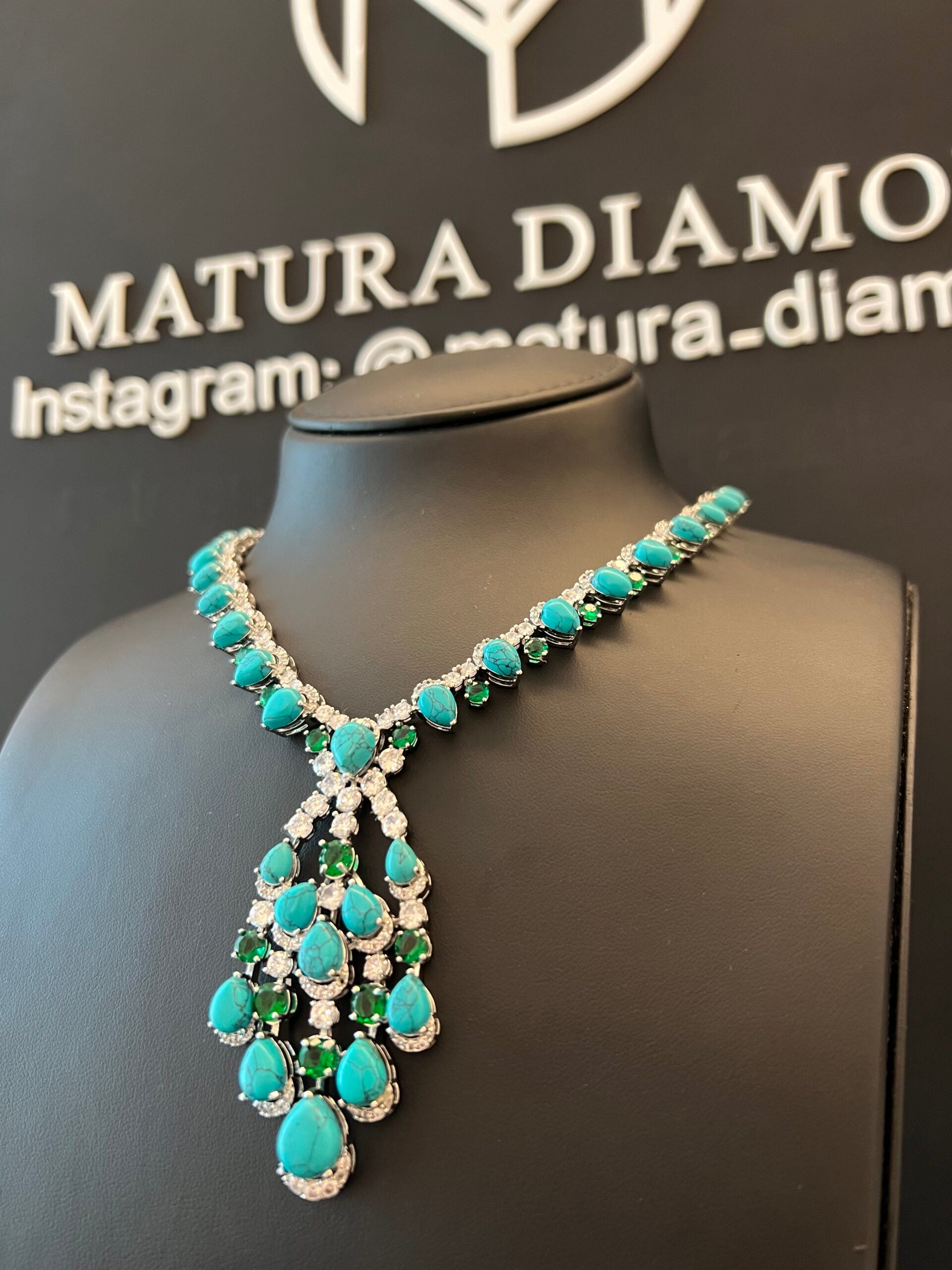 MATHAYEL | TURQUOISE & GREEN