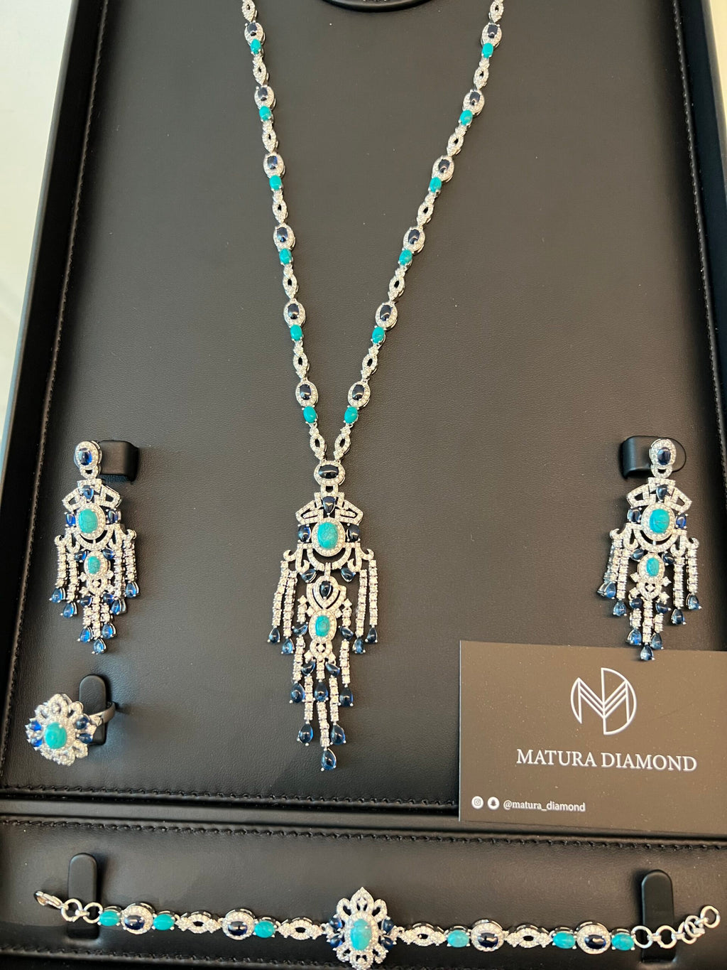 SHAMMA | TURQUOISE & BLUE