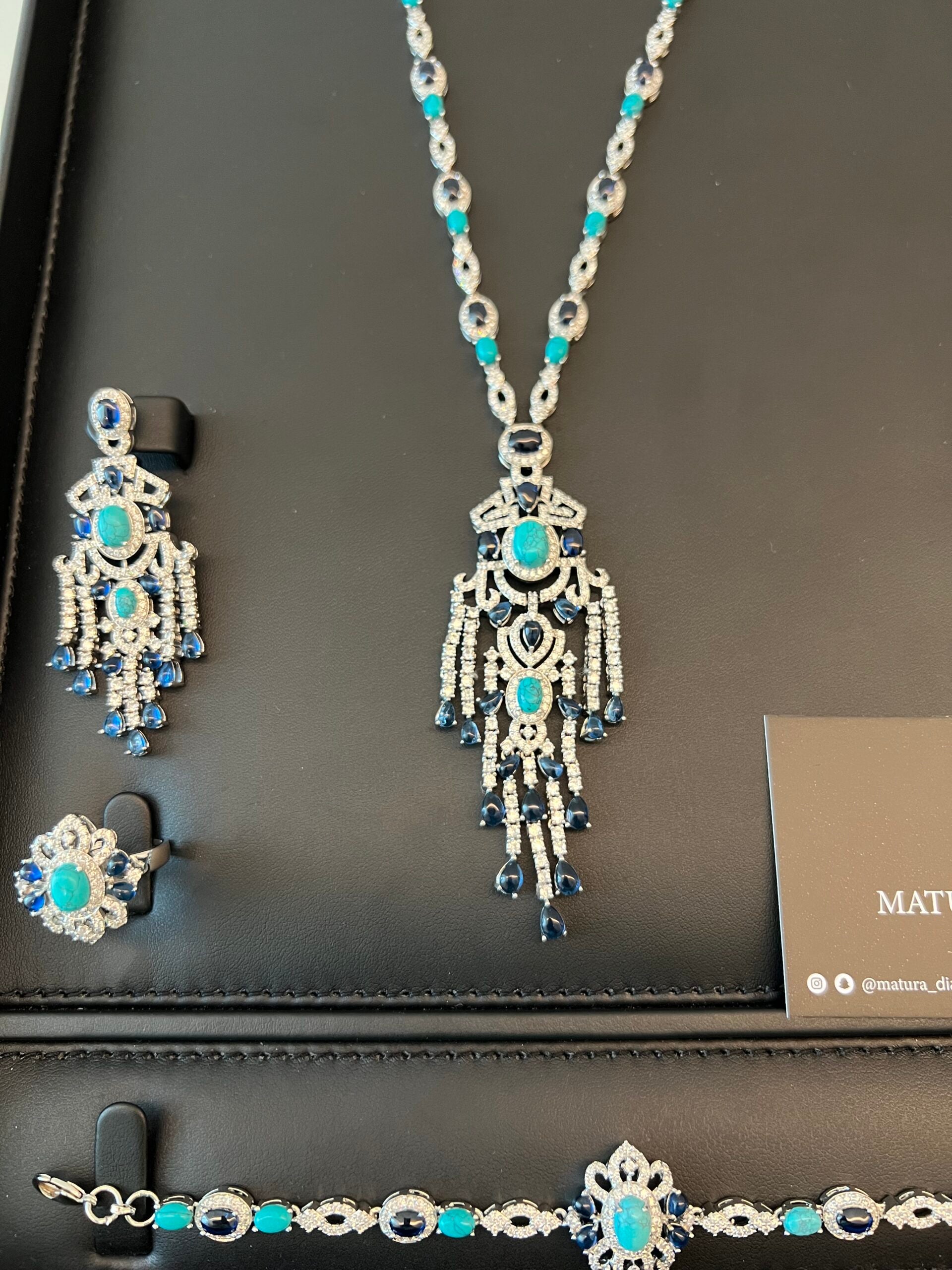 SHAMMA | TURQUOISE & BLUE