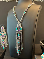 DALMA | PURPLE & TURQUOISE