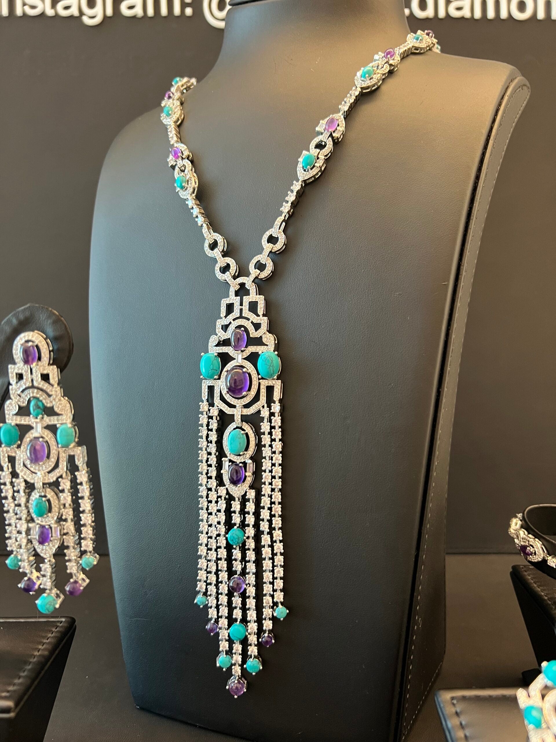 DALMA | PURPLE & TURQUOISE