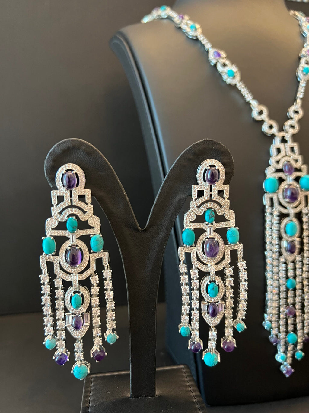 DALMA | PURPLE & TURQUOISE