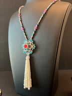 NADYA 2 | PEARLS & TURQUOISE & RED