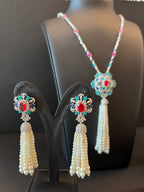 NADYA 2 | PEARLS & TURQUOISE & RED
