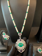 ALZAHIA | PEARLS & PURPLE & GREEN